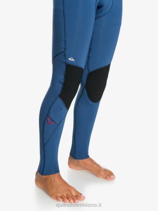 esso Quiksilver ragazzi 8-16 4/3mm sessioni l/sl tuta intera insegne blu HTZR2189