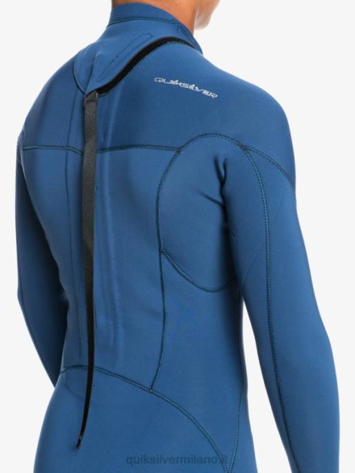 esso Quiksilver ragazzi 8-16 4/3mm sessioni l/sl tuta intera insegne blu HTZR2189