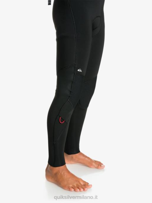 esso Quiksilver ragazzi 8-16 4/3mm sessioni l/sl tuta intera nero HTZR2188