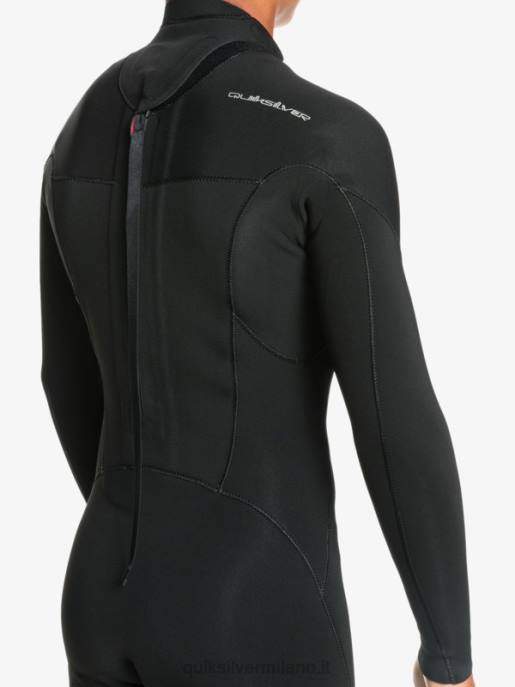 esso Quiksilver ragazzi 8-16 4/3mm sessioni l/sl tuta intera nero HTZR2188