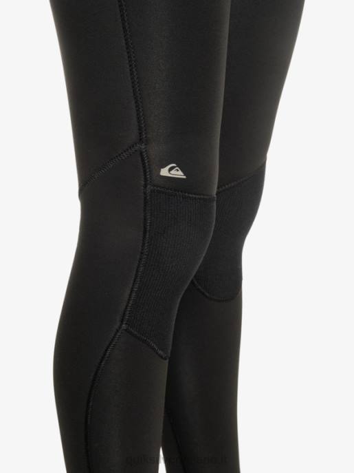 esso Quiksilver ragazzi Muta da 8-16 3/2 mm per sessioni quotidiane con zip posteriore nero HTZR2224