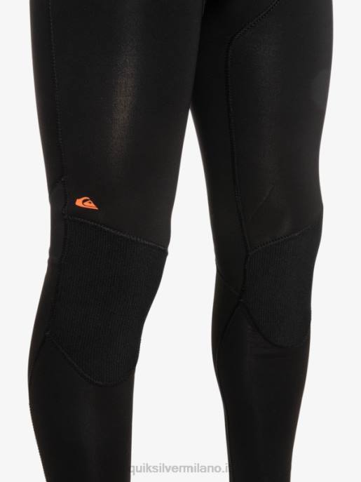 esso Quiksilver ragazzi Muta da 8-16 3/2 mm per sessioni quotidiane con zip posteriore nero/blu provinciale HTZR2223