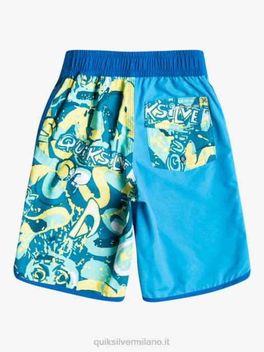 esso Quiksilver ragazzi 2-7 capesante di tutti i giorni 14 boardshorts allegro HTZR1922