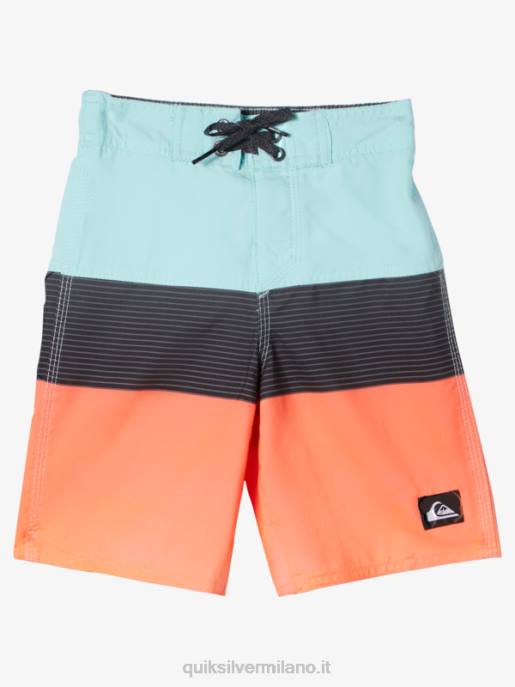 esso Quiksilver ragazzi 2-7 pantaloncini da surf da 14 pannelli per tutti i giorni angelo blu HTZR1895