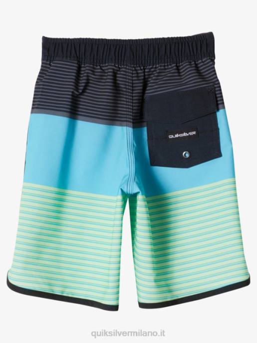 esso Quiksilver ragazzi 2-7 pantaloncini surfsilk tijuana 14 nero HTZR1923