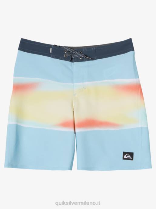 esso Quiksilver ragazzi 2-7 surfsilk air brush 14 boardshorts cielo blu HTZR2180