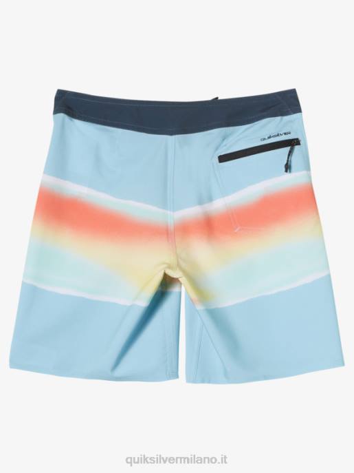esso Quiksilver ragazzi 2-7 surfsilk air brush 14 boardshorts cielo blu HTZR2180