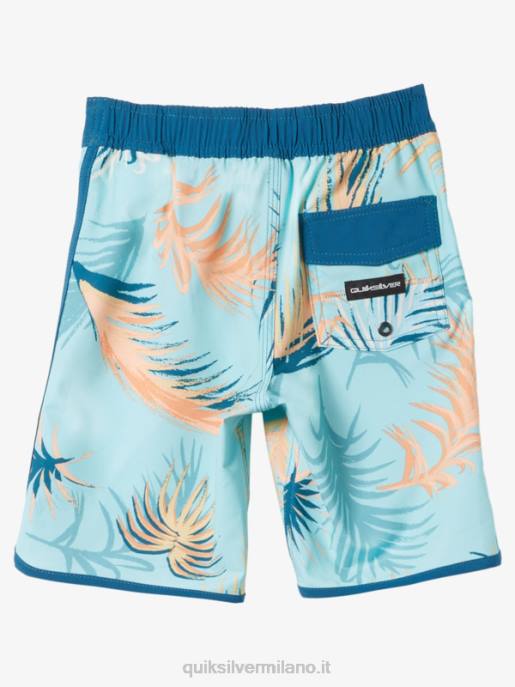 esso Quiksilver ragazzi 2-7 surfsilk capesante 14 pantaloncini da surf blu marocchino HTZR2038