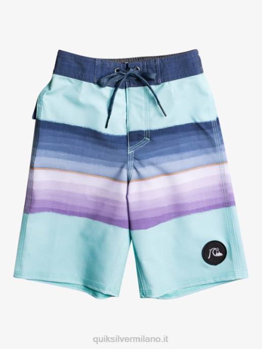 esso Quiksilver ragazzi 2-7 surfsilk resina tinta 14 boardshort angelo blu HTZR2242