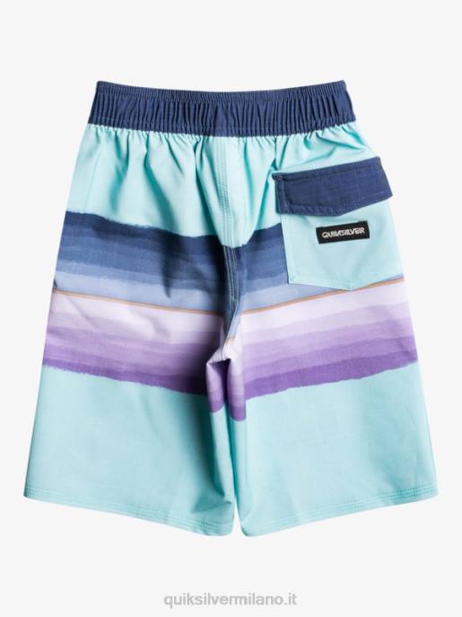 esso Quiksilver ragazzi 2-7 surfsilk resina tinta 14 boardshort angelo blu HTZR2242