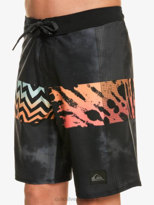 esso Quiksilver ragazzi 8-16 highlite arch yth 16 boardshort corallo ardente HTZR2322