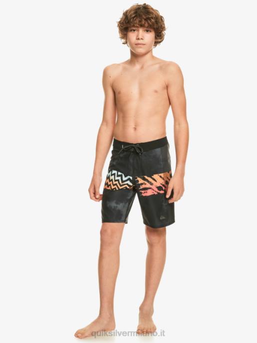 esso Quiksilver ragazzi 8-16 highlite arch yth 16 boardshort corallo ardente HTZR2322