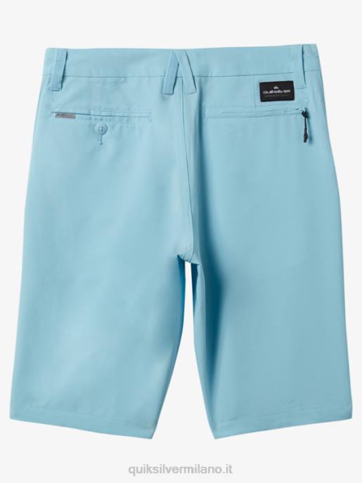 esso Quiksilver ragazzi 8-16 ocean union 19 pantaloncini anfibi cielo blu HTZR1936