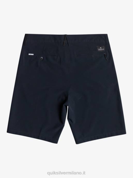 esso Quiksilver ragazzi 8-16 ocean union 19 pantaloncini anfibi nero HTZR1933