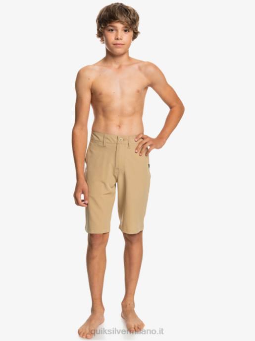 esso Quiksilver ragazzi 8-16 ocean union 19 pantaloncini anfibi plage HTZR1935