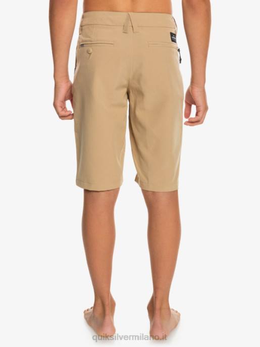 esso Quiksilver ragazzi 8-16 ocean union 19 pantaloncini anfibi plage HTZR1935