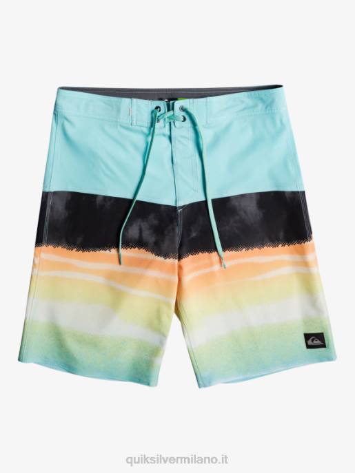 esso Quiksilver ragazzi 8-16 pannelli di tutti i giorni yth 17 boardshort angelo blu HTZR2277