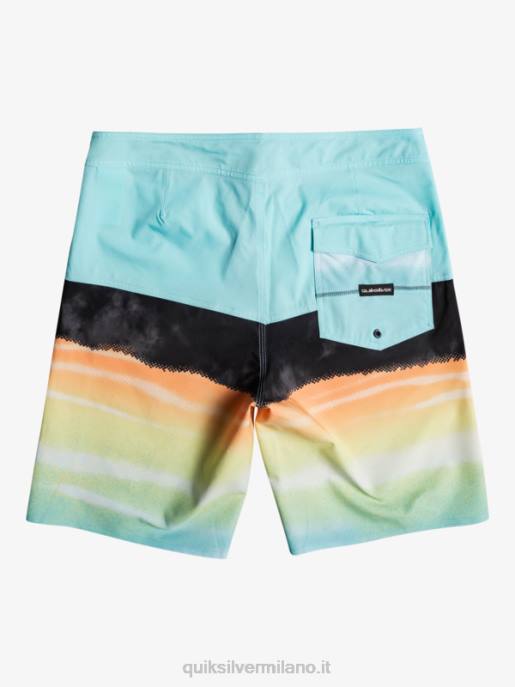 esso Quiksilver ragazzi 8-16 pannelli di tutti i giorni yth 17 boardshort angelo blu HTZR2277