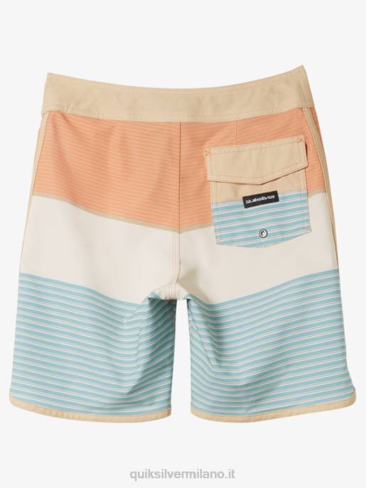 esso Quiksilver ragazzi 8-16 pantaloncini surfsilk tijuana 17 betulla HTZR1983