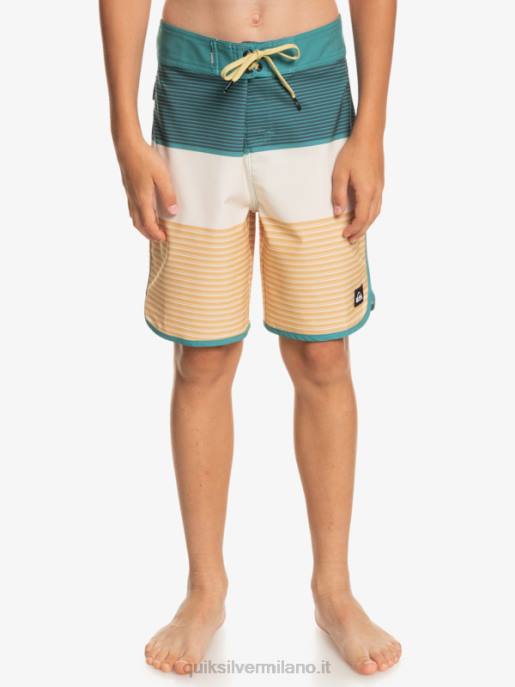 esso Quiksilver ragazzi 8-16 pantaloncini surfsilk tijuana 17 grano HTZR1985