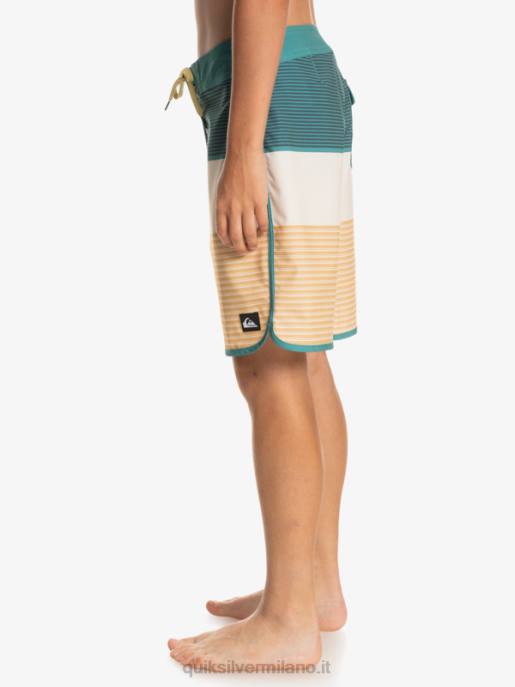 esso Quiksilver ragazzi 8-16 pantaloncini surfsilk tijuana 17 grano HTZR1985