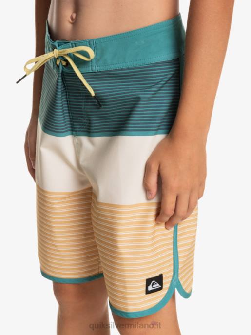 esso Quiksilver ragazzi 8-16 pantaloncini surfsilk tijuana 17 grano HTZR1985