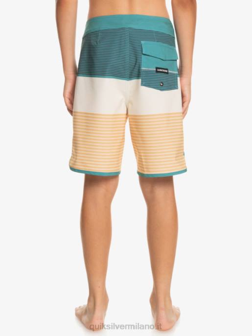 esso Quiksilver ragazzi 8-16 pantaloncini surfsilk tijuana 17 grano HTZR1985