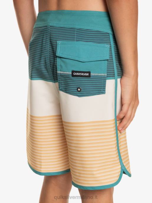 esso Quiksilver ragazzi 8-16 pantaloncini surfsilk tijuana 17 grano HTZR1985