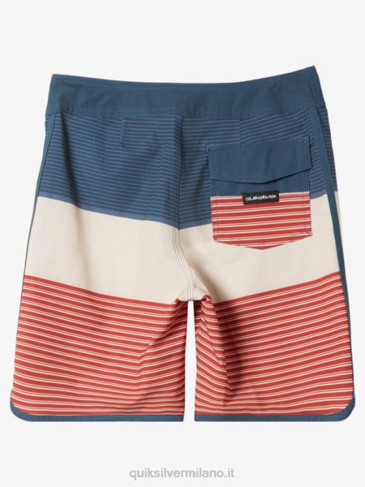 esso Quiksilver ragazzi 8-16 pantaloncini surfsilk tijuana 17 marina di mezzanotte HTZR1984