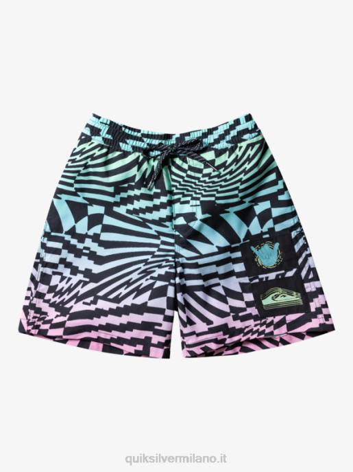 esso Quiksilver ragazzi 8-16 radicali 14 raffiche nero HTZR1988