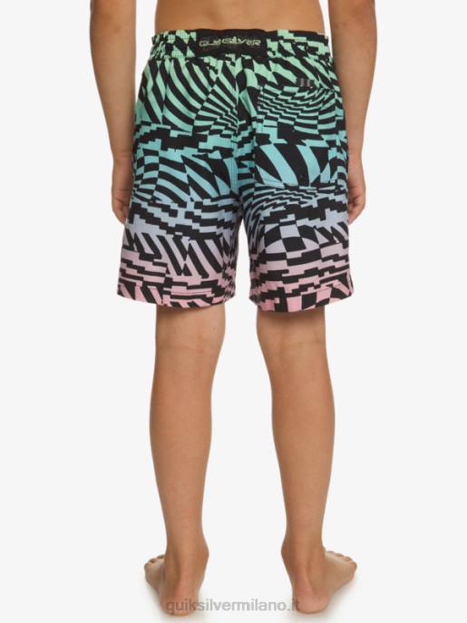 esso Quiksilver ragazzi 8-16 radicali 14 raffiche nero HTZR1988
