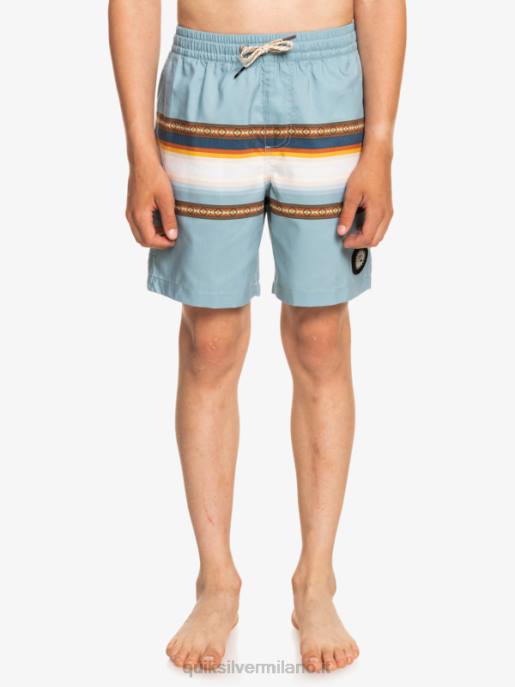 esso Quiksilver ragazzi 8-16 sole sbiadito 15 raffiche riciclate blu cittadella HTZR2320