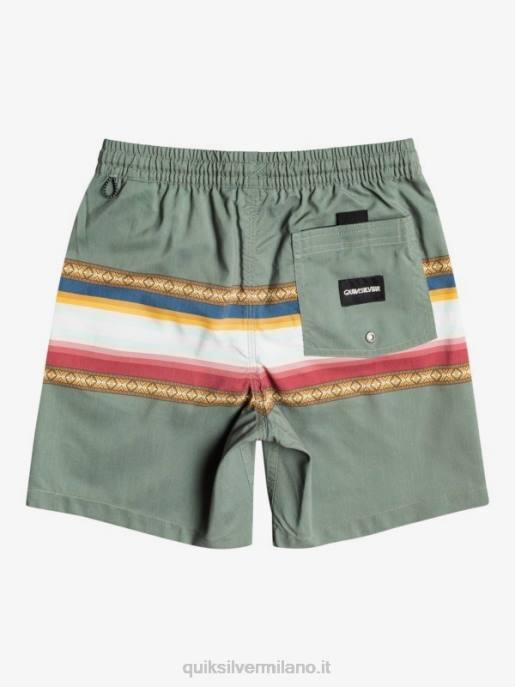 esso Quiksilver ragazzi 8-16 sole sbiadito 15 raffiche riciclate timo HTZR2321