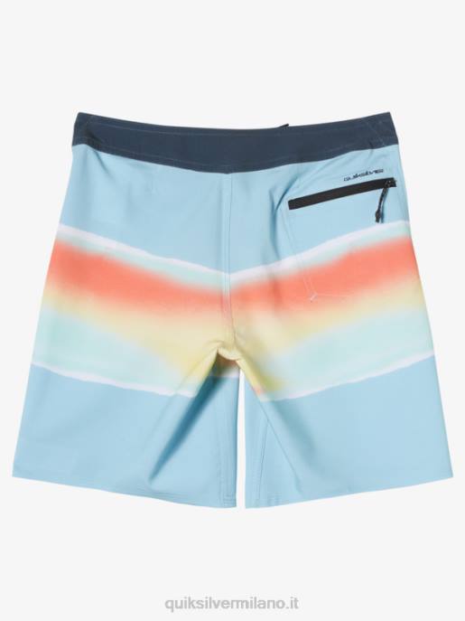 esso Quiksilver ragazzi 8-16 surfsilk air brush 16 boardshorts cielo blu HTZR2190
