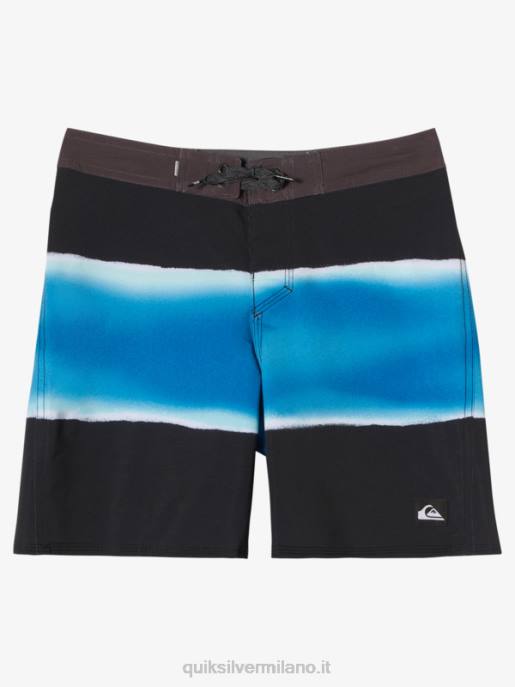 esso Quiksilver ragazzi 8-16 surfsilk air brush 16 boardshorts nero HTZR2191