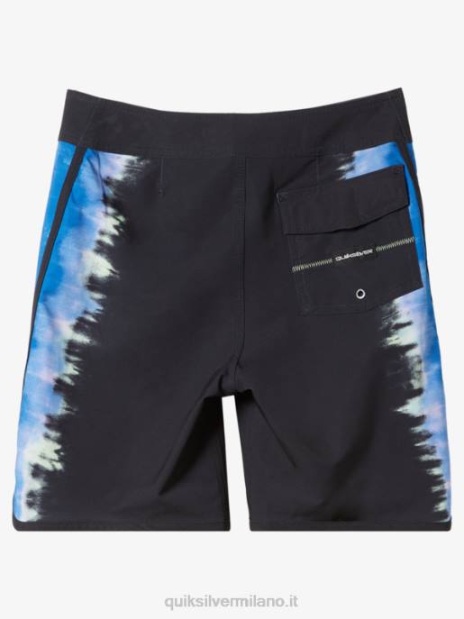 esso Quiksilver ragazzi 8-16 surfsilk capesante 17 boardshorts nero HTZR2018