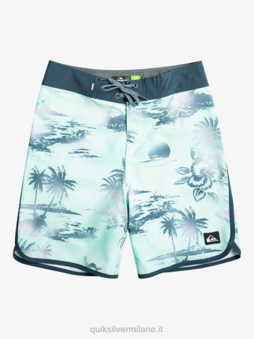esso Quiksilver ragazzi 8-16 surfsilk capesante 17 boardshorts vetro da spiaggia HTZR2020