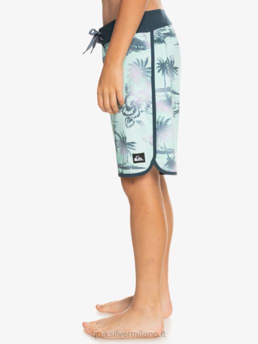 esso Quiksilver ragazzi 8-16 surfsilk capesante 17 boardshorts vetro da spiaggia HTZR2020