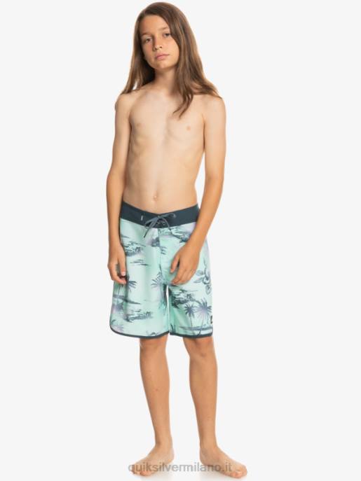 esso Quiksilver ragazzi 8-16 surfsilk capesante 17 boardshorts vetro da spiaggia HTZR2020