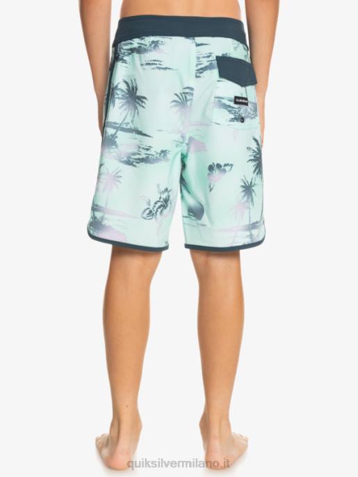 esso Quiksilver ragazzi 8-16 surfsilk capesante 17 boardshorts vetro da spiaggia HTZR2020