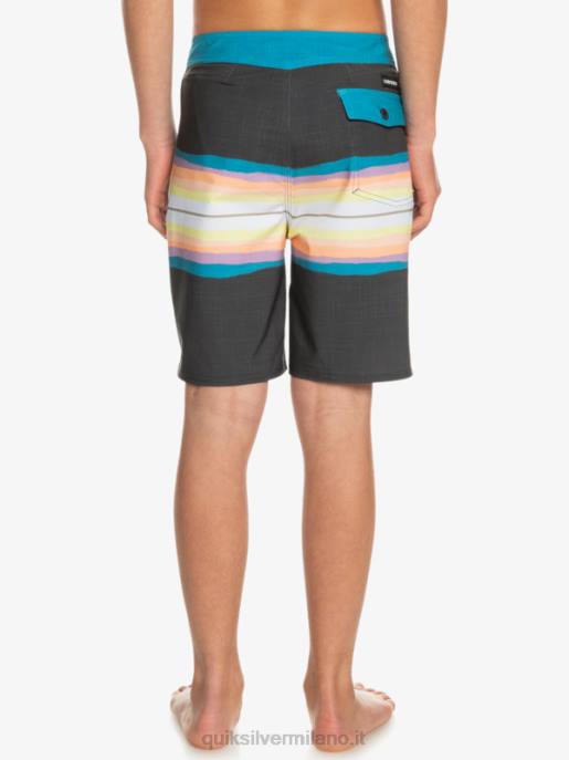 esso Quiksilver ragazzi 8-16 surfsilk resina tinta 17 boardshorts asfalto HTZR2303