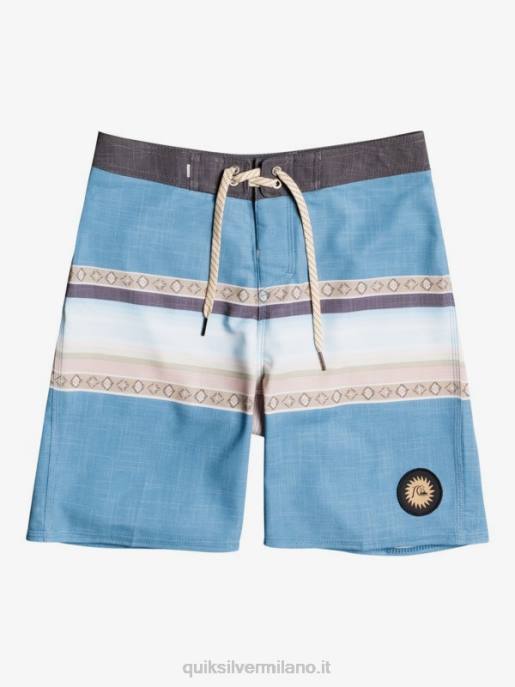 esso Quiksilver ragazzi 8-16 surfsilk sole sbiadito 17 boardshorts cielo blu HTZR2281