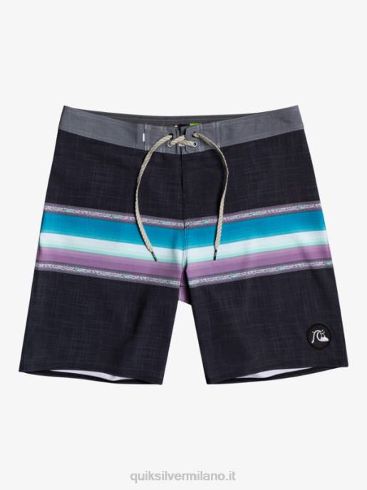 esso Quiksilver ragazzi 8-16 surfsilk sole sbiadito 17 boardshorts nero HTZR2280