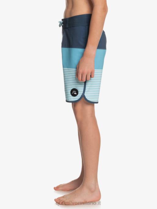 esso Quiksilver ragazzi 8-16 surfsilk tijuana yth 17 boardshort insegne blu HTZR2269