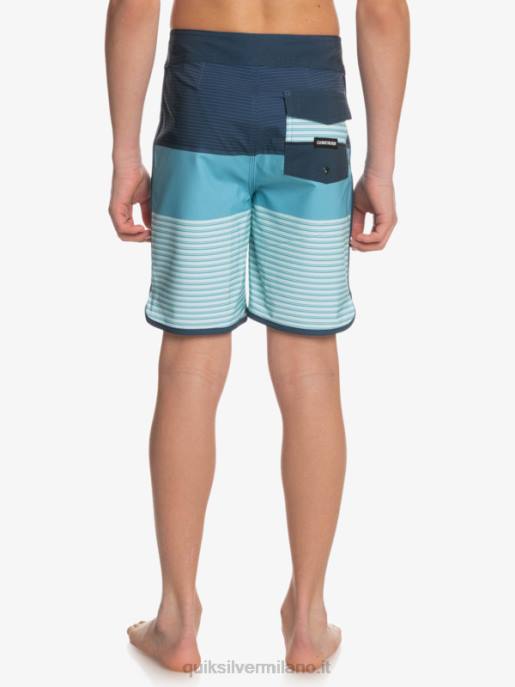 esso Quiksilver ragazzi 8-16 surfsilk tijuana yth 17 boardshort insegne blu HTZR2269