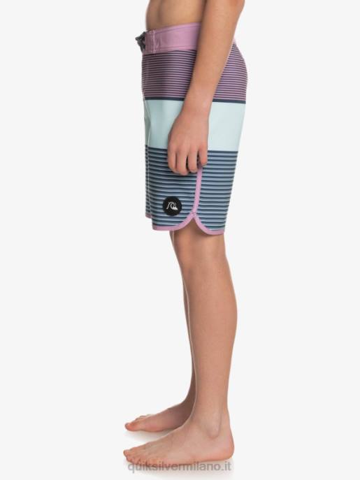 esso Quiksilver ragazzi 8-16 surfsilk tijuana yth 17 boardshort orchidea polverosa HTZR2270