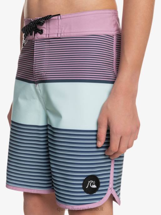 esso Quiksilver ragazzi 8-16 surfsilk tijuana yth 17 boardshort orchidea polverosa HTZR2270