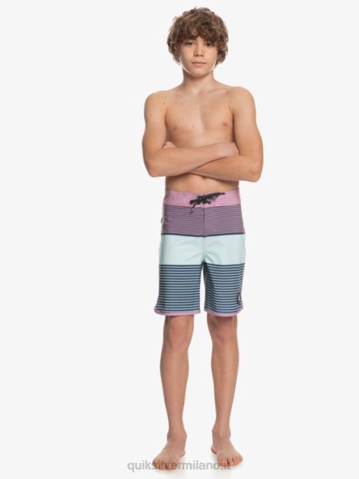 esso Quiksilver ragazzi 8-16 surfsilk tijuana yth 17 boardshort orchidea polverosa HTZR2270