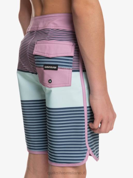 esso Quiksilver ragazzi 8-16 surfsilk tijuana yth 17 boardshort orchidea polverosa HTZR2270