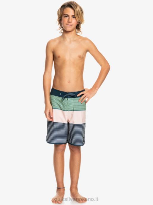 esso Quiksilver ragazzi 8-16 surfsilk tijuana yth 17 boardshort rosa velata HTZR2271